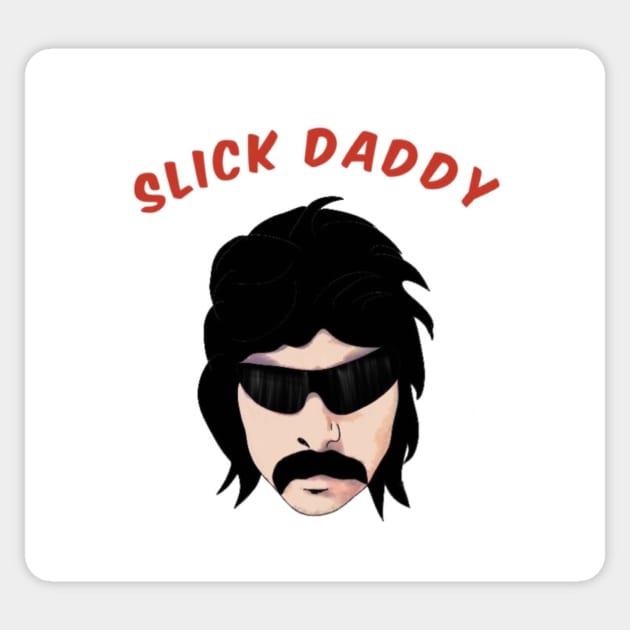 Slick Daddy Sticker by Suzannafell